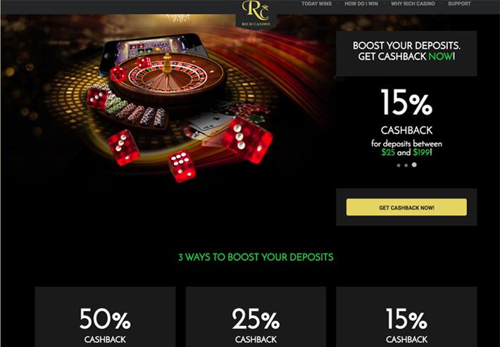 rich live casino