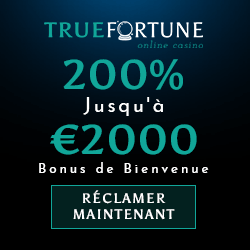 True Fortune Casino / 200% jusqu'à 2000€